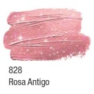 Tinta Cintilante 100ml - Rosa Antigo 828 Acrilex
