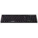 Teclado USB Desktop Preto EO-201 Evolut