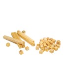 Material Dourado 74 Peças Pais e Filhos