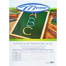 Kit Escolar Tradicional N3 A3 38fls Menno