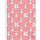 Caderno 1 Matéria Kbom Feminino 96fls São Domingos