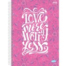 Caderno 1 Matéria Kbom Feminino 96fls São Domingos