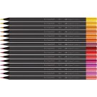 Lápis de Cor 15 Cores Supersoft Cores Quentes Faber Castell