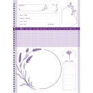 Caderno Colegial 10 Matérias Lavender 160fls São Domingos