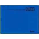 Caderno de Caligrafia 1/4 Horizontal Azul 96fls Tamoio