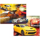Quebra-Cabeça - Carros 100 Peças 12049 Toia Brinquedos