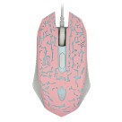 Combo Gamer Rosa (Teclado + Mouse + Fone) EG-53 Evolut
