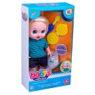 Boneco Baby's Collection Menino Comidinha 357 Super Toys