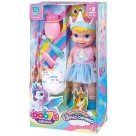 Boneca Baby's Collection Unicórnio 406 Super Toys