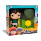 Boneco Max Futebol Verde e Branco 1150 Silmar Brinquedos