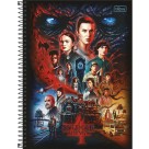 Caderno 10 Matérias Stranger Things 160fls Tilibra