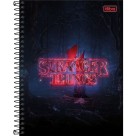 Caderno Colegial 1 Matéria Stranger Things 80fls Tilibra