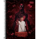 Caderno Colegial 1 Matéria Stranger Things 80fls Tilibra