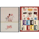 Caderno Colegial 1 Matéria Stranger Things 80fls Tilibra