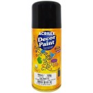 Tinta Spray Decor Paint - Preto 150ml Acrilex