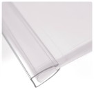 Pasta Canaleta A4 - Transparente 0822PP-TR DAC