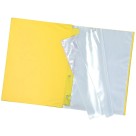 Pasta Catálogo Ofício com 50 Envelopes Finos Amarela 1090AM DAC