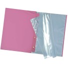 Pasta Catálogo Ofício com 50 Envelopes Finos Rosa 1090RS DAC