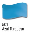 Verniz Vitral 37ml - Azul Turquesa 501 Acrilex