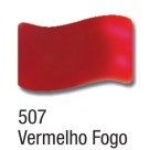 Verniz Vitral 37ml - Vermelho Fogo 507 Acrilex