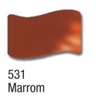 Verniz Vitral 37ml - Marrom 531 Acrilex