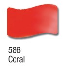 Verniz Vitral 37ml - Coral 586 Acrilex