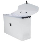 Maleta Arquivo com 6 Pastas Suspensas - Transparente 1553TR DAC
