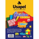 Bloco Criativo A4 Color 120g 24fls Usapel