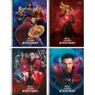 Caderno 1 Matéria Dr. Estranho Marvel 80 Folhas Tilibra