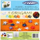 Papel Especial para Origami e Dobradura 16x16cm 50fls Menno