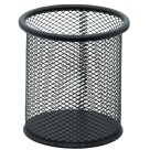 Porta Caneta Aramado Redondo - Preto BRW