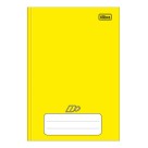Caderno Brochura 1/4 Amarelo 96fls Tilibra