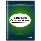 Livro Contas Correntes 1/4 100 Folhas São Domingos
