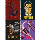 Caderno 10 Matérias Fortnite 160fls Foroni