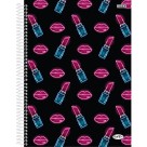 Caderno 10 Matérias Bom D+ Feminino 160fls São Domingos