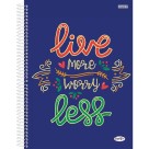 Caderno 10 Matérias Bom D+ Feminino 160fls São Domingos