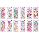 Cartela de Adesivos - Princesa Kids Make+