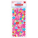 Cartela de Adesivos - Princesa Kids Make+