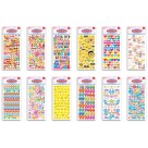Cartela de Adesivos - Divertidos Kids Make+