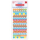 Cartela de Adesivos - Divertidos Kids Make+