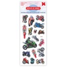 Cartela de Adesivos - Aventura Kids Make+