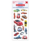 Cartela de Adesivos - Aventura Kids Make+