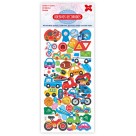Cartela de Adesivos - Aventura Kids Make+
