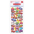 Cartela de Adesivos - Aventura Kids Make+
