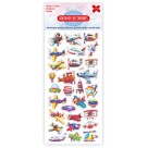 Cartela de Adesivos - Aventura Kids Make+