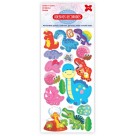 Cartela de Adesivos - Aventura Kids Make+