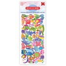 Cartela de Adesivos - Animais Kids Make+