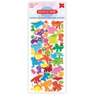 Cartela de Adesivos - Animais Kids Make+