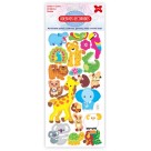 Cartela de Adesivos - Animais Kids Make+