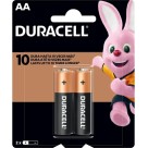 Pilha Alcalina Pequena AA c/2 Duracell